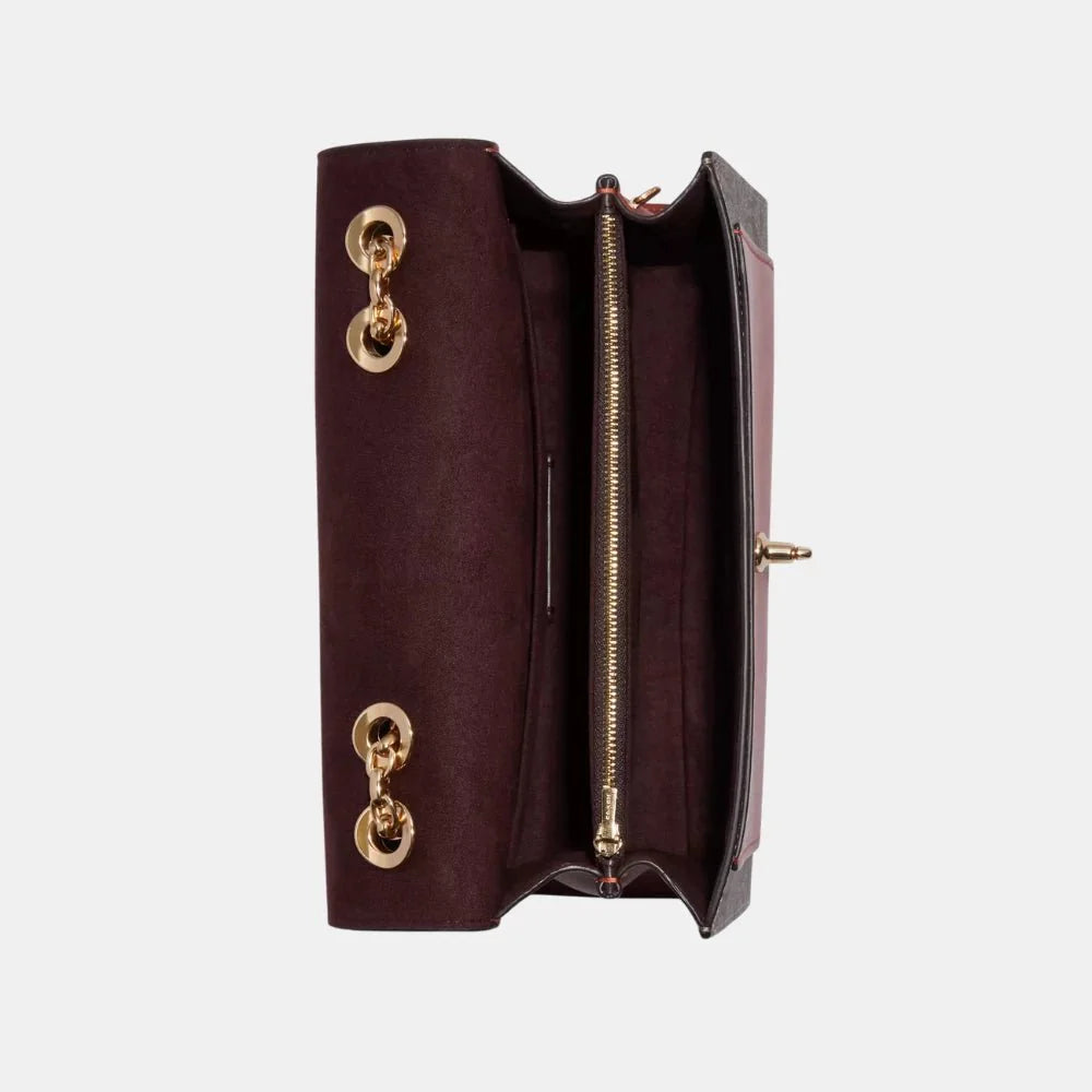 Coach Lane Shoulder Bag In Colorblock Signature Canvas