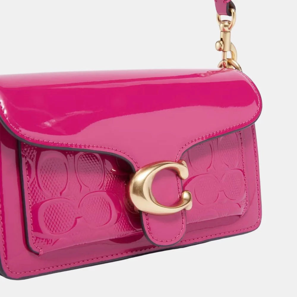 Coach Tabby 26 Shoulder Bag In Signature Patent Leather