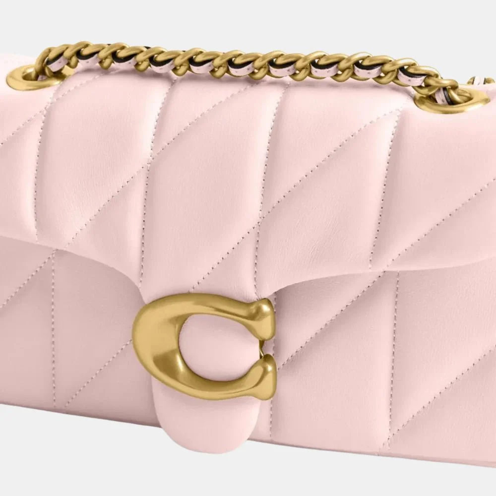 Coach Quilted Tabby Shoulder Bag (Blush Pink)