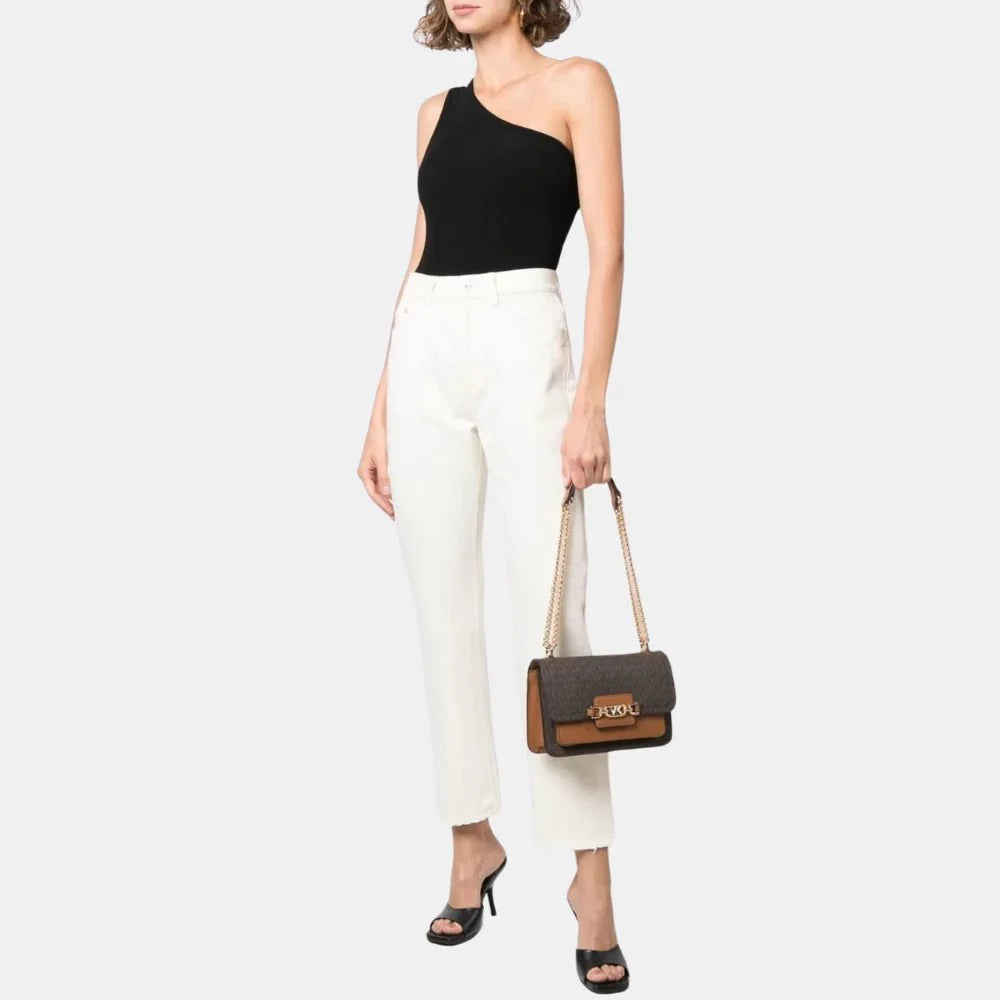 Michael Kors Heather Large Logo Shoulder Bag