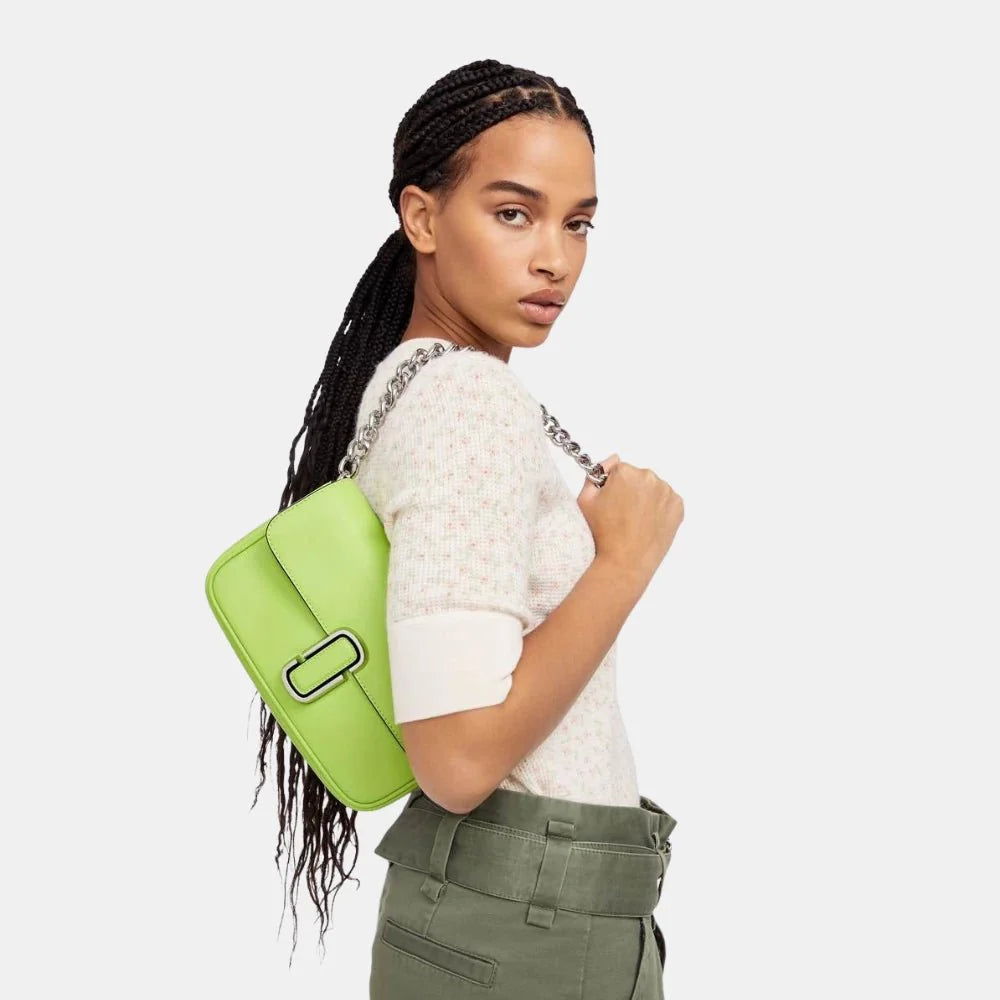 Marc Jacobs The J Marc Shoulder Bag (Green Glow)