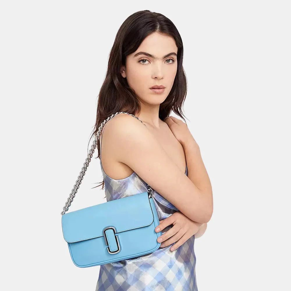 Marc Jacobs The J Marc Shoulder Bag (Air Blue)