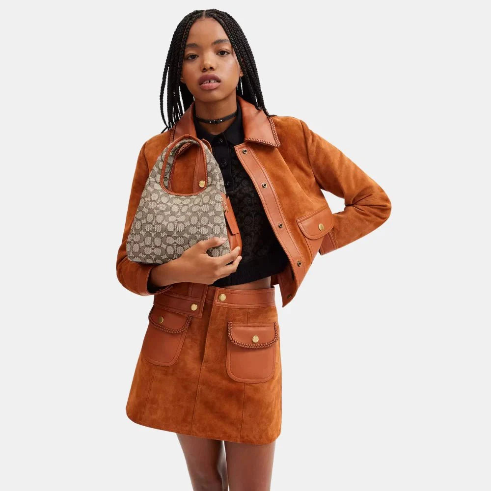 Coach Lana Shoulder Bag 23 In Signature Jacquard
