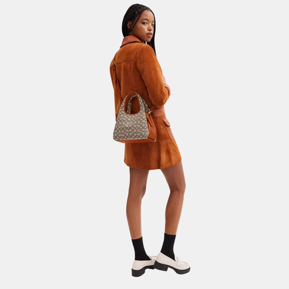 Coach Lana Shoulder Bag 23 In Signature Jacquard