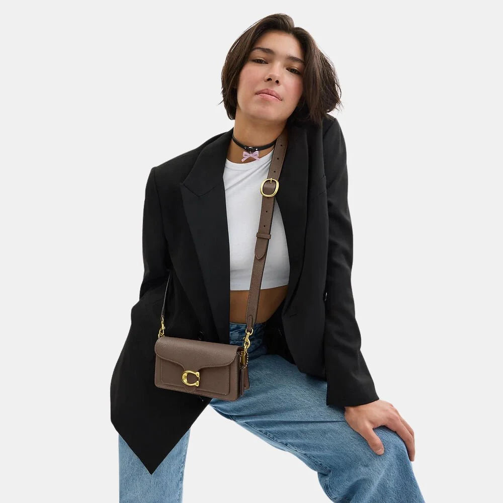 Coach Tabby 20 Shoulder Bag (Dark Stone)