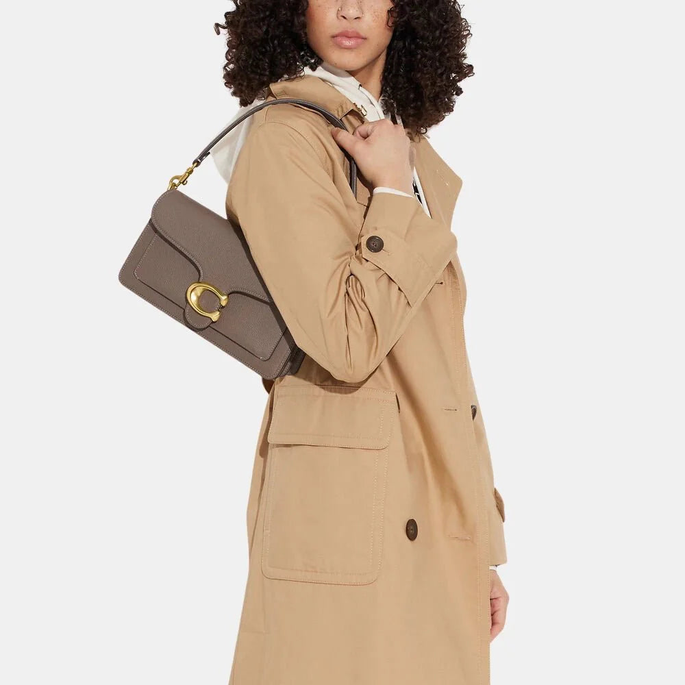 Coach Tabby 26 Shoulder Bag (Dark Stone)