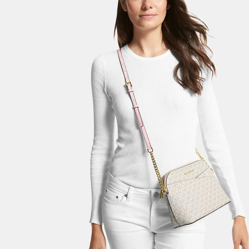 Michael Kors Jet Set Travel Medium Dome Crossbody Bag