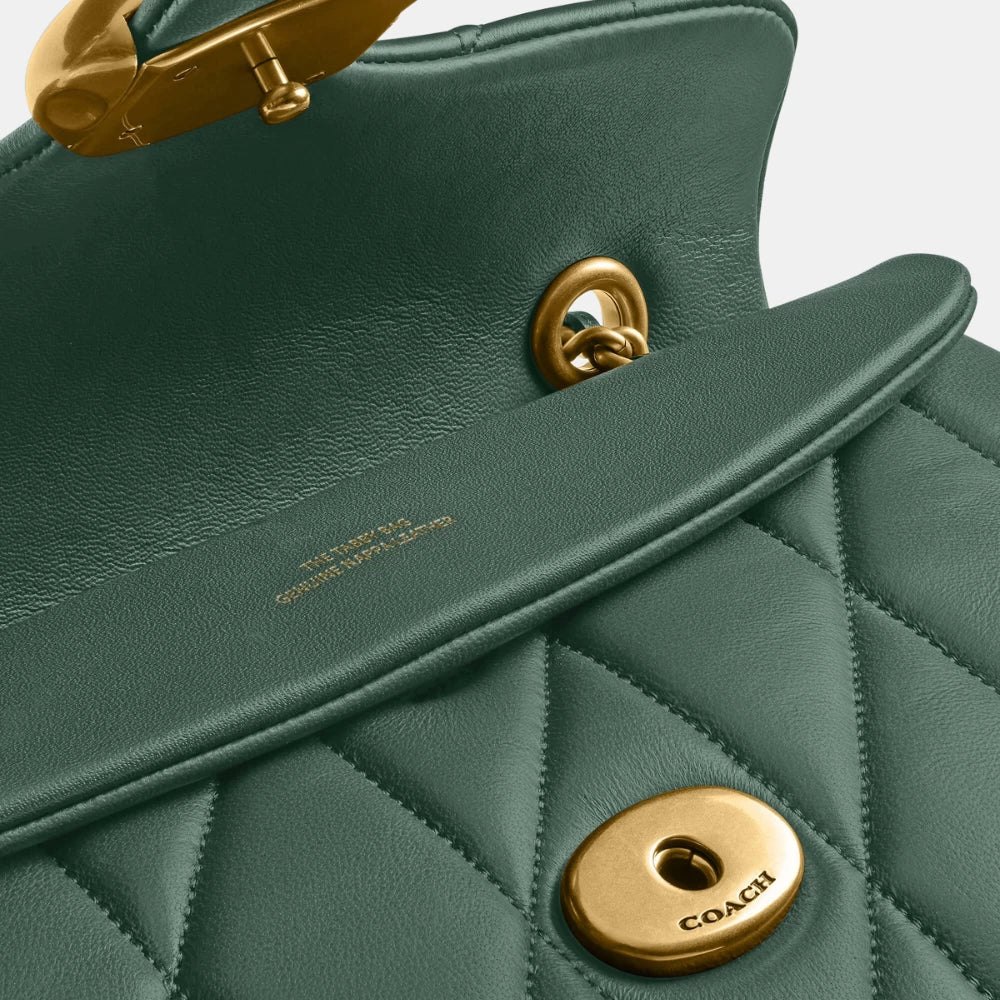 Coach Quilted Tabby 26 Shoulder Bag (Sage)