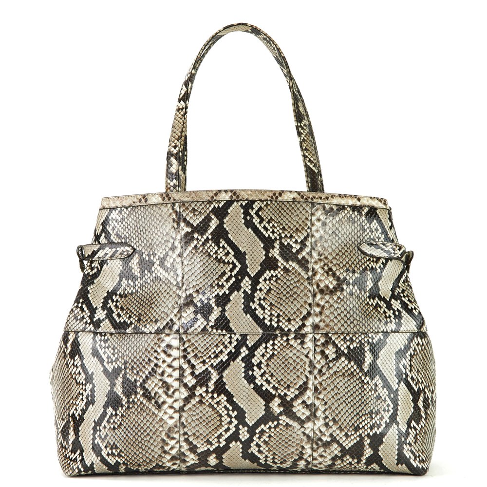 Asprey Tote Tote in Grey, Exotic