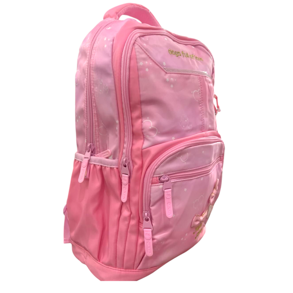 Hello Kitty Pink Backpack for Girls – Cute School Bag | Days Full of Love Edition | HD0008 ( Best For Playgroup to 3rd Class)
