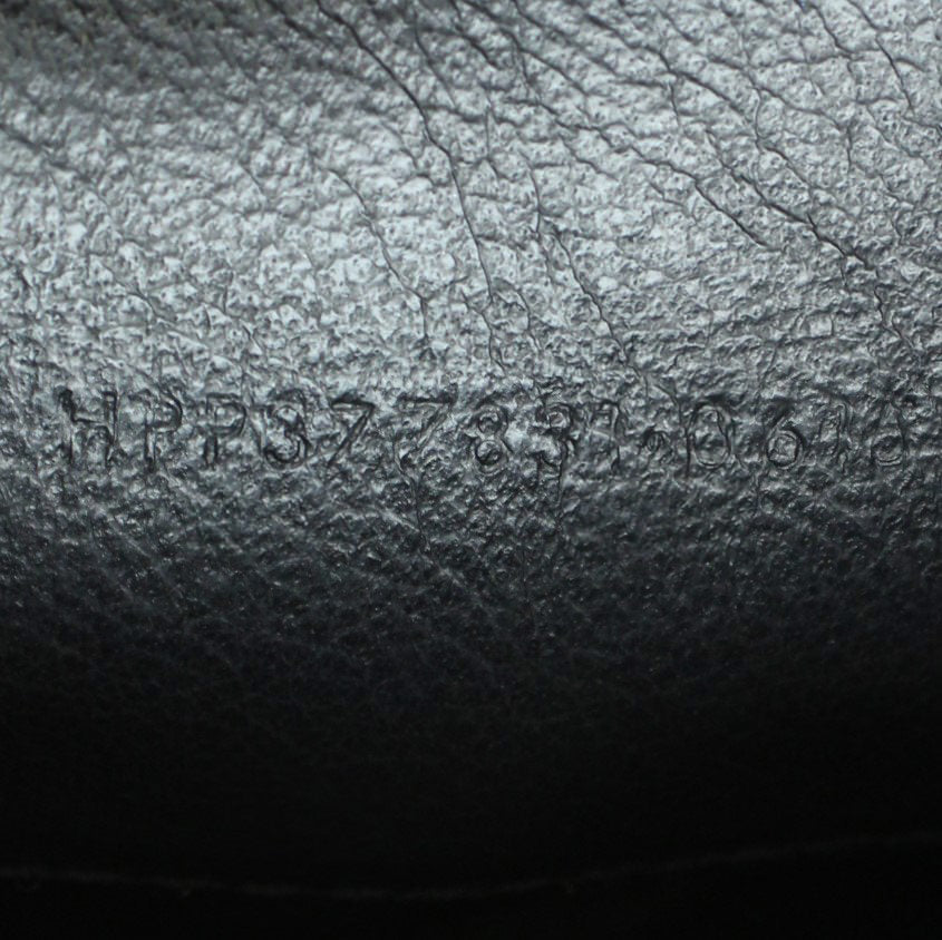 Saint Laurent Crocodile Embossed Chain Wallet
