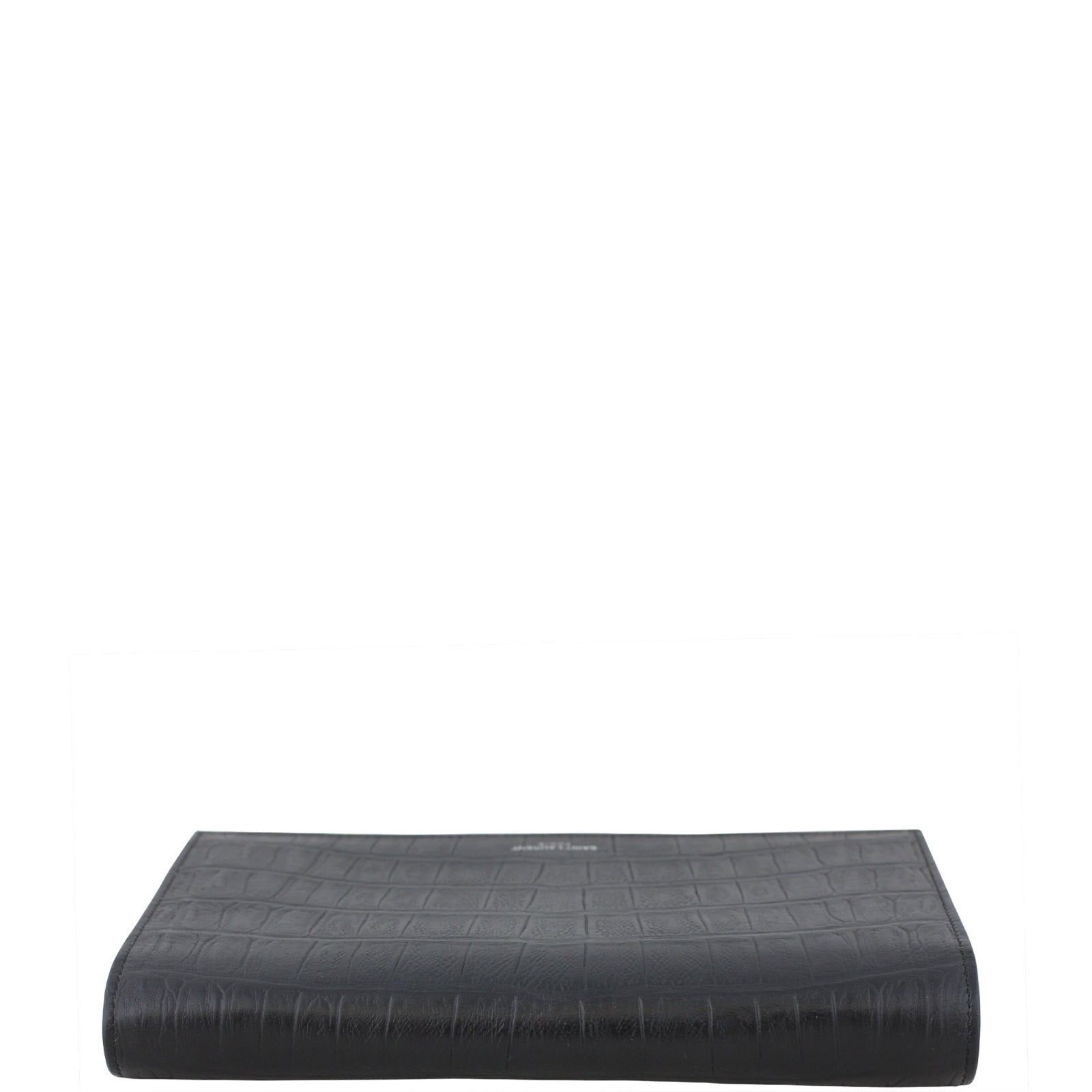Saint Laurent Crocodile Embossed Chain Wallet