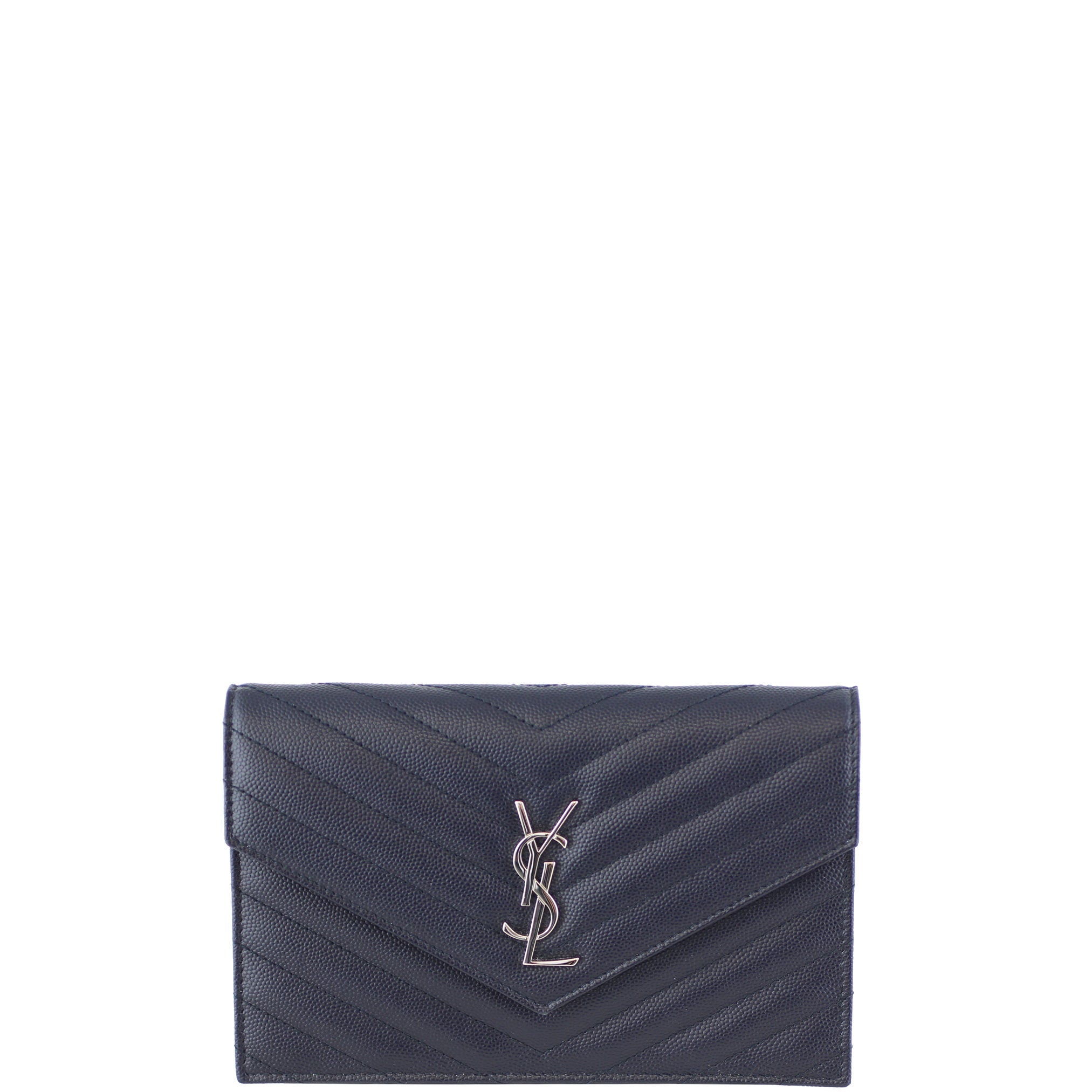 Saint Laurent Monogram Envelope Chain Wallet