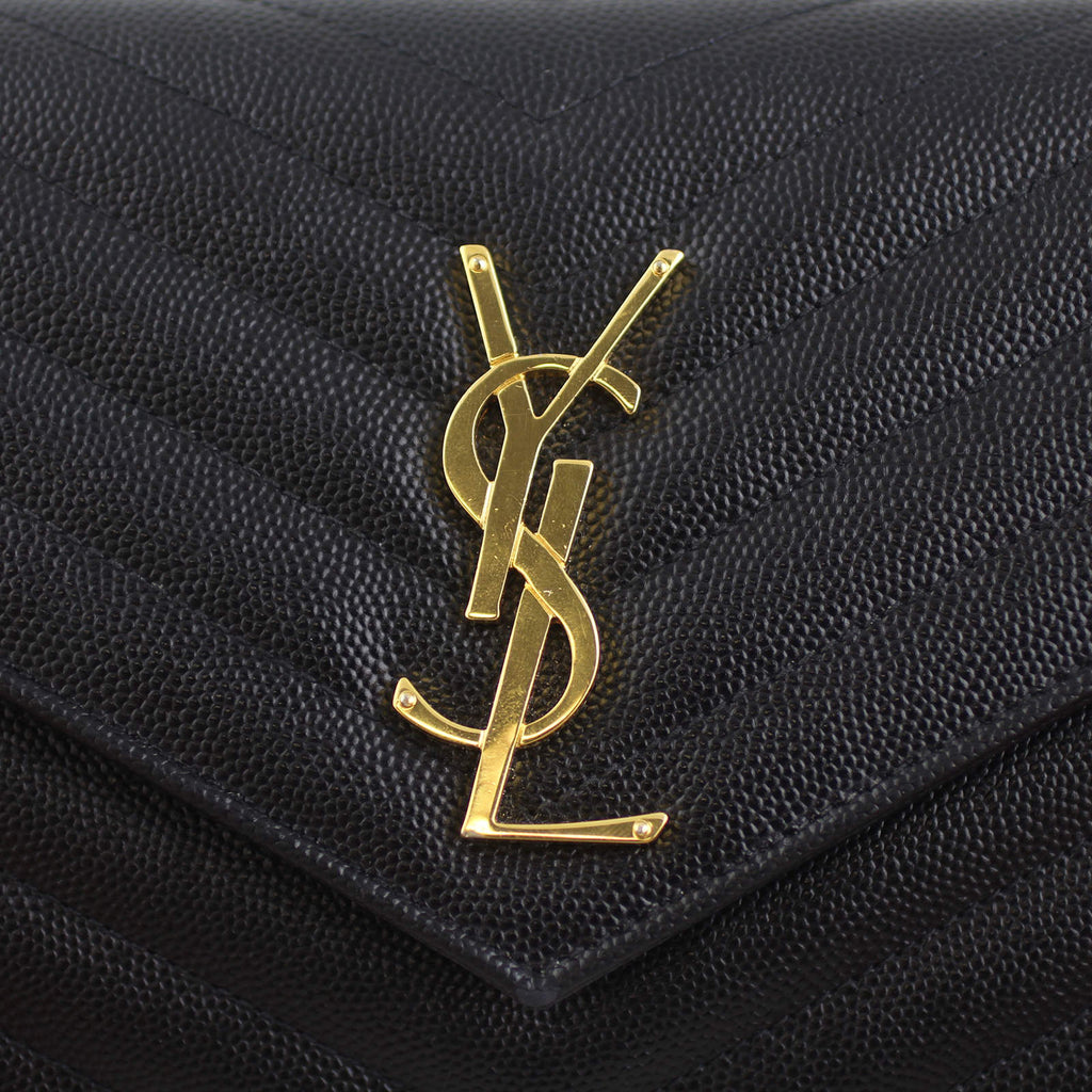 Saint Laurent Monogram Envelope Chain Wallet Medium