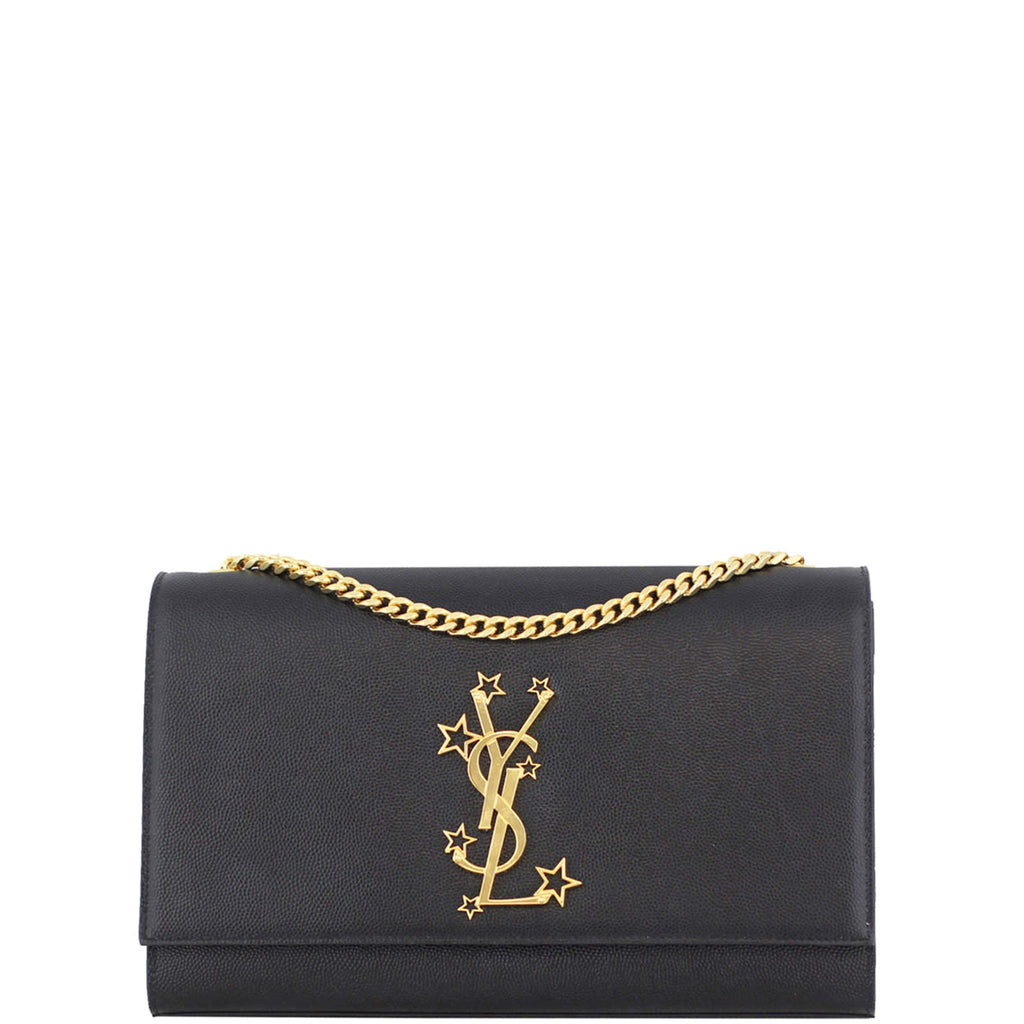 Saint Laurent Kate Stars Sliding Chain Satchel Medium