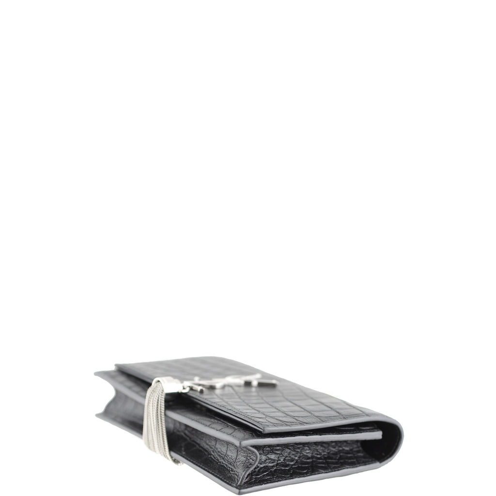 Saint Laurent Kate Tassel Chain Wallet Small