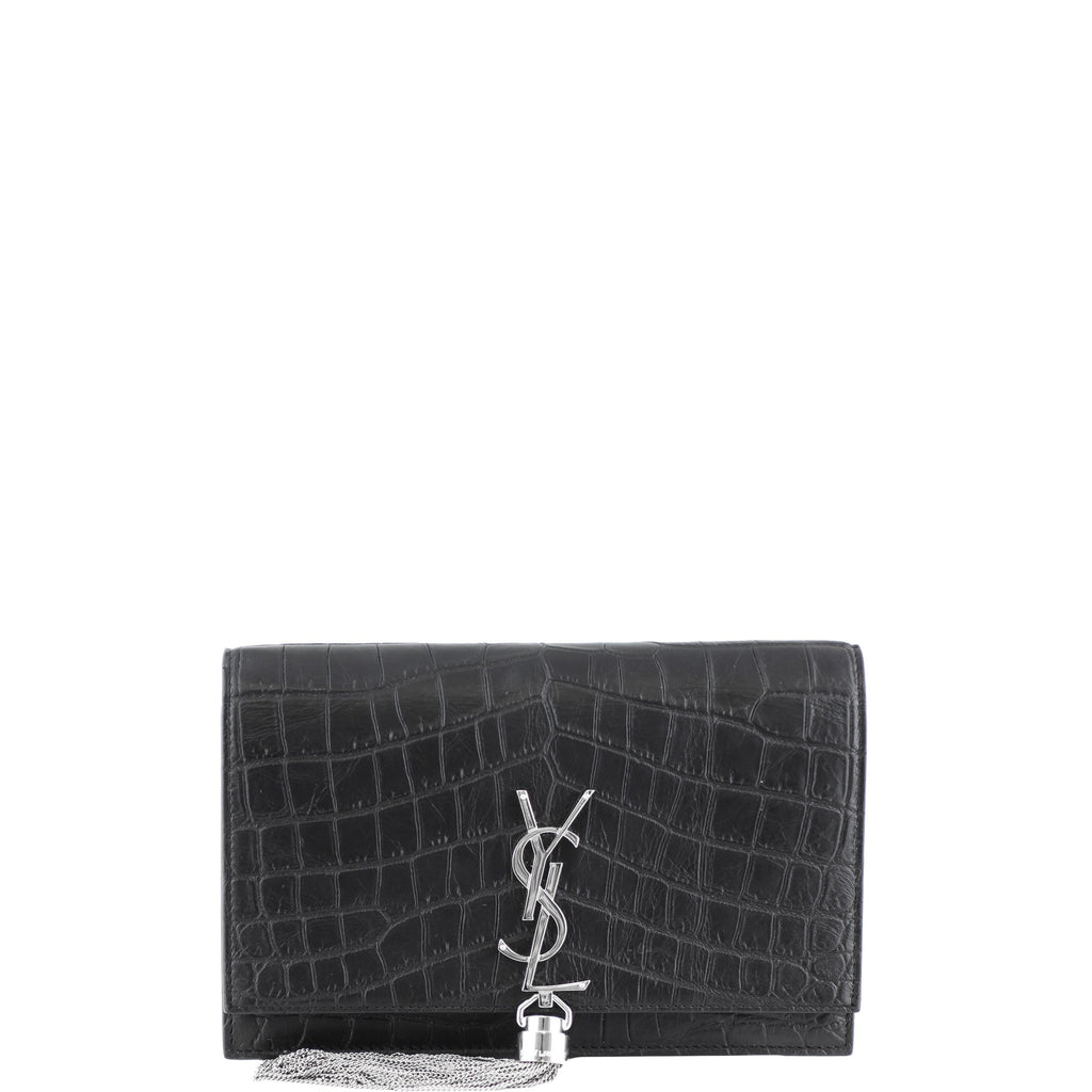 Saint Laurent Kate Tassel Chain Wallet Small