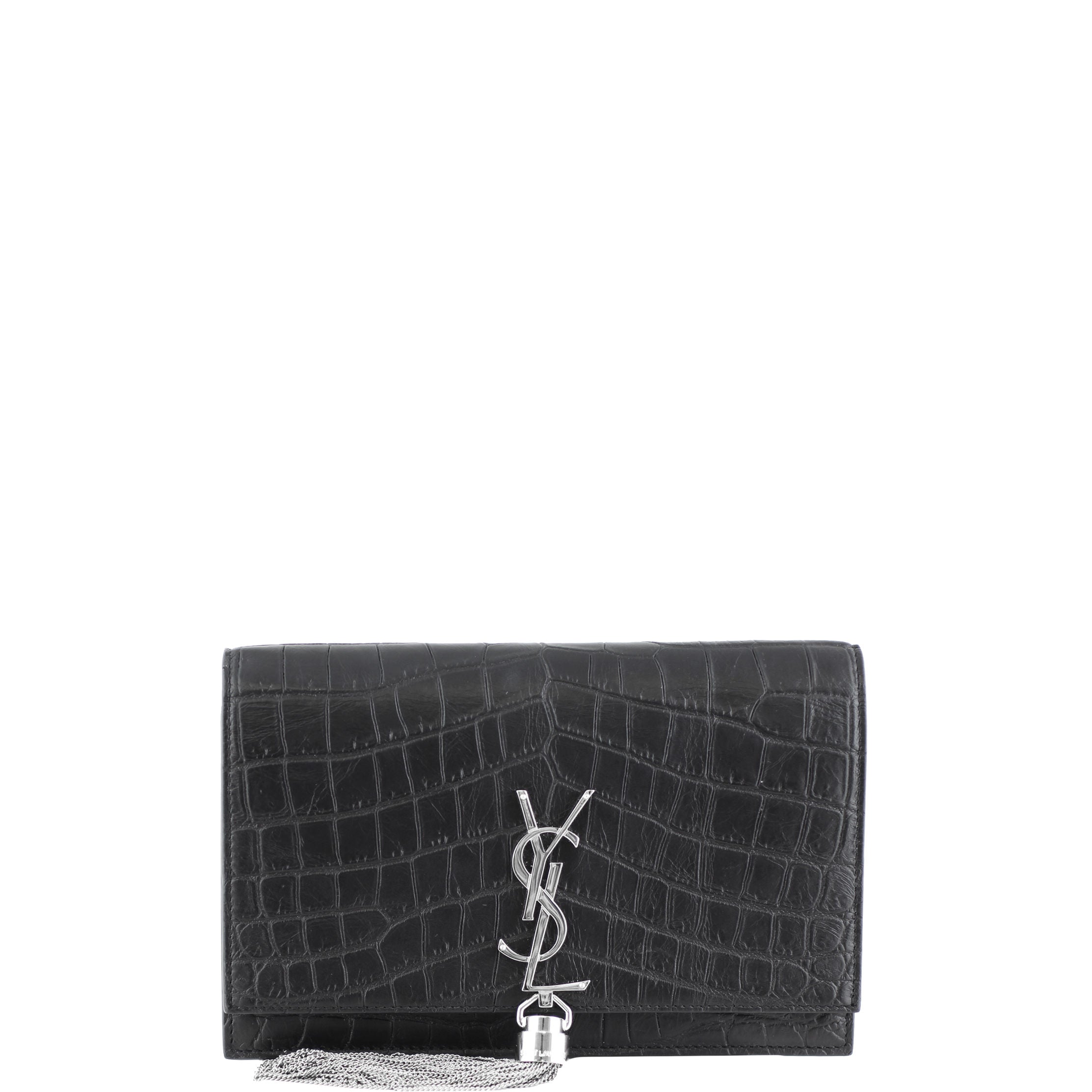 Saint Laurent Kate Tassel Chain Wallet Small