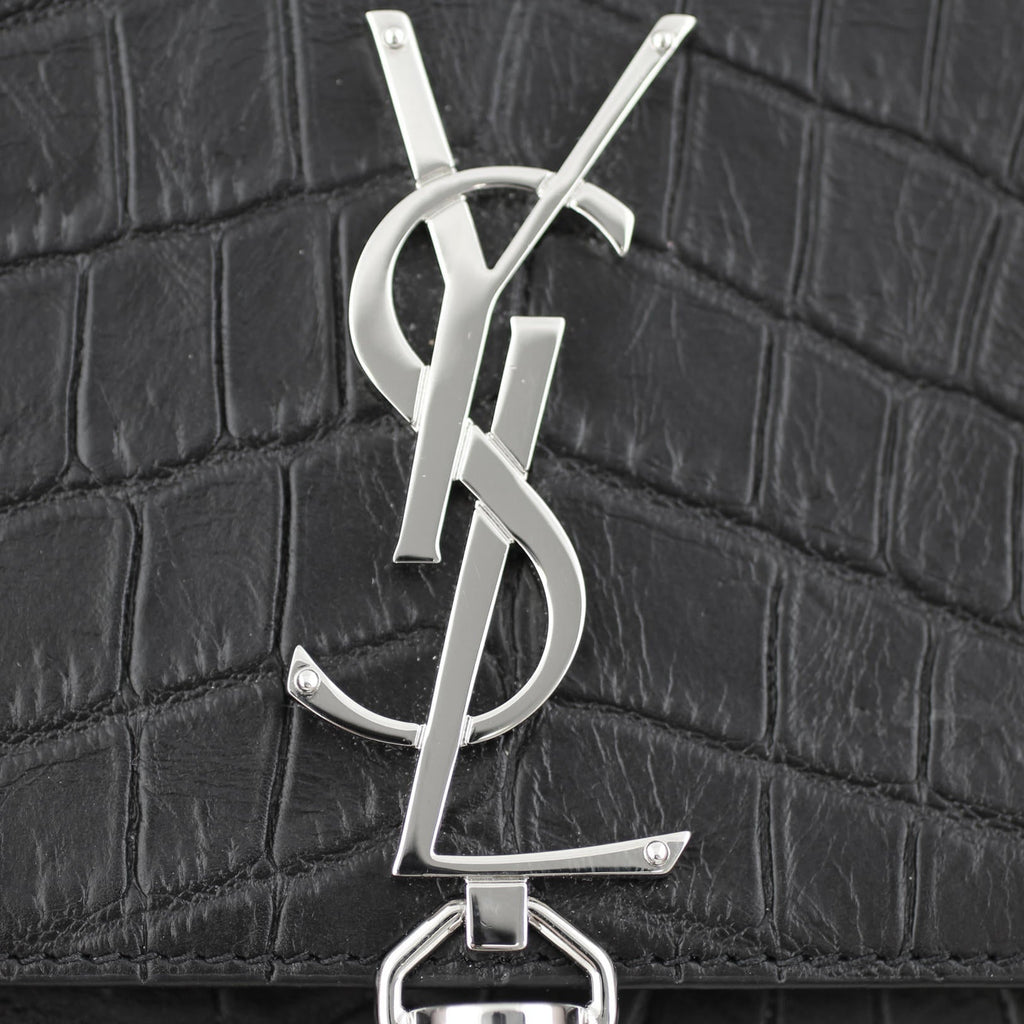 Saint Laurent Kate Tassel Chain Wallet Small
