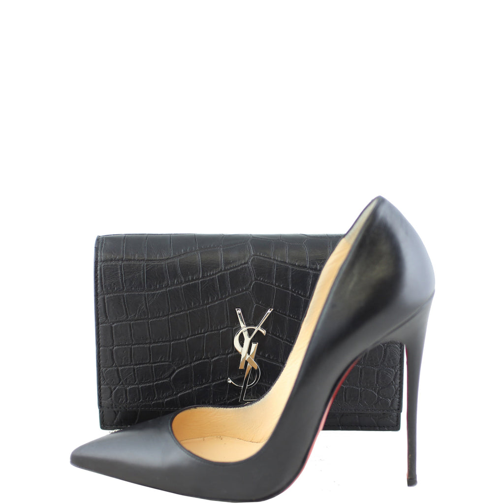 Saint Laurent Kate Tassel Chain Wallet Small