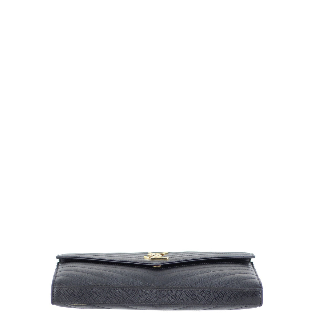 Saint Laurent Monogram Chain Wallet