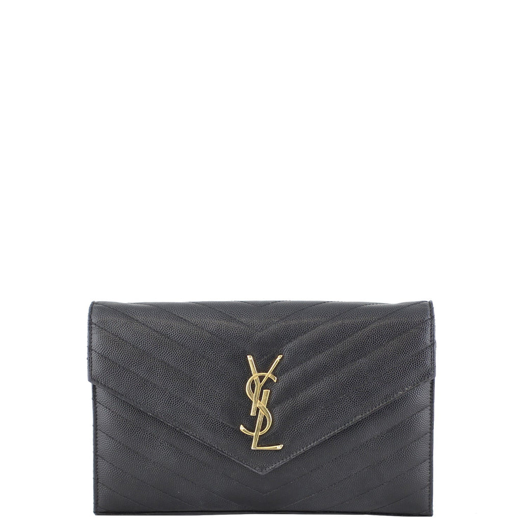 Saint Laurent Monogram Chain Wallet