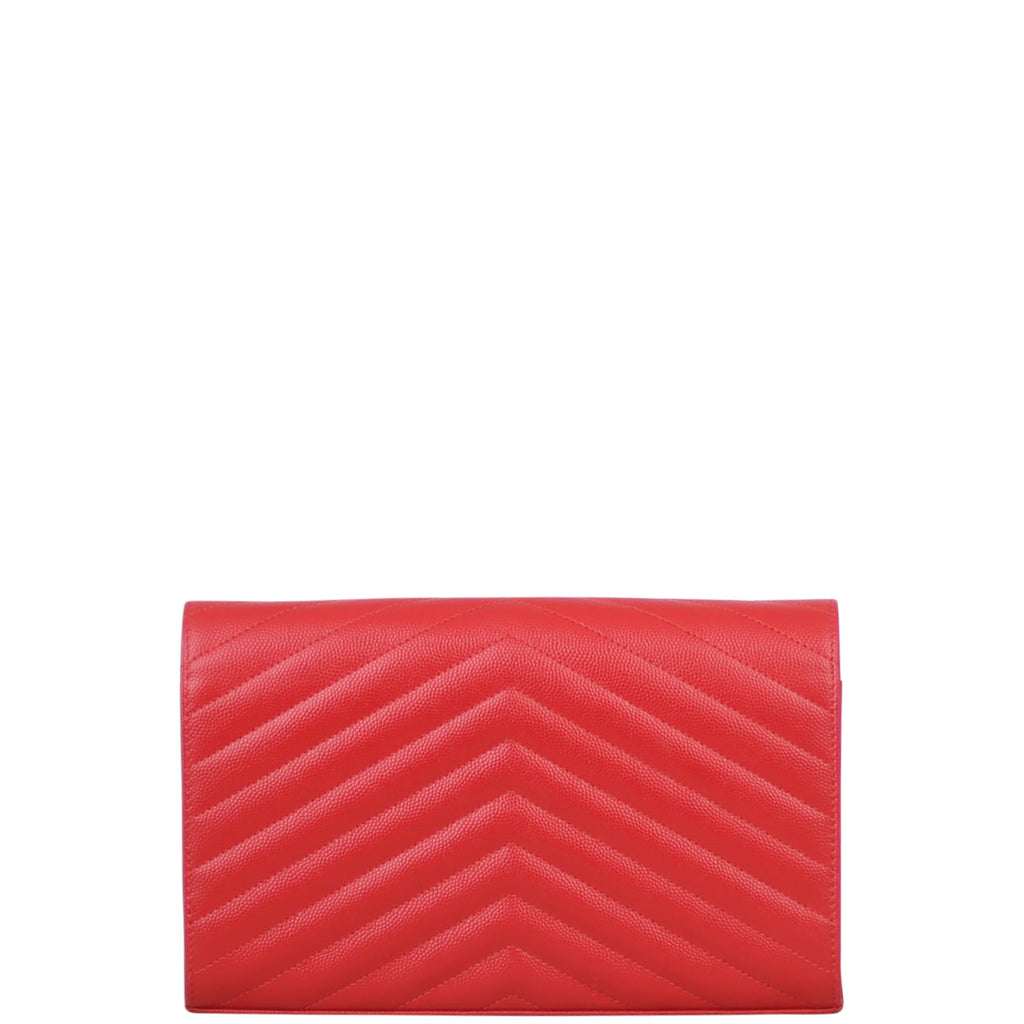 Saint Laurent Monogram Chain Wallet