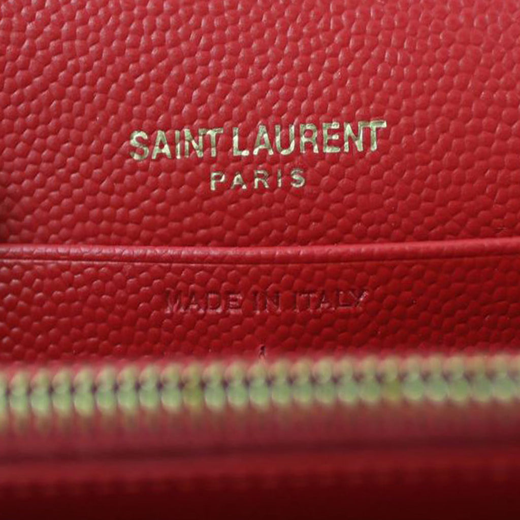 Saint Laurent Monogram Chain Wallet