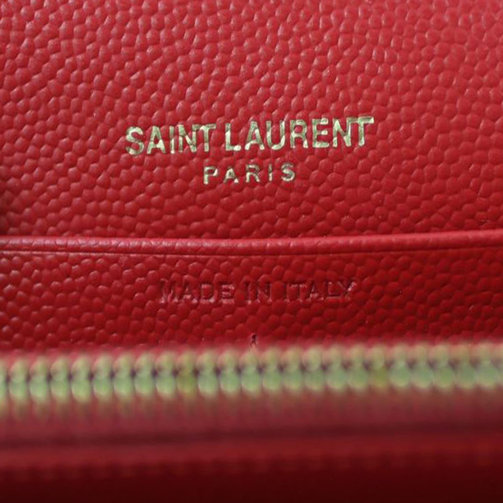 Saint Laurent Monogram Chain Wallet