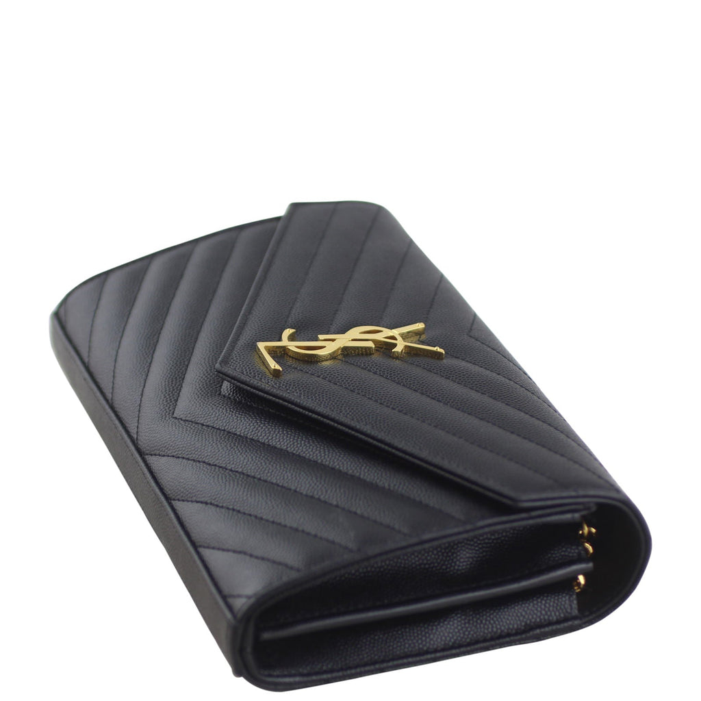 Saint Laurent Monogram Envelope Chain Wallet Medium