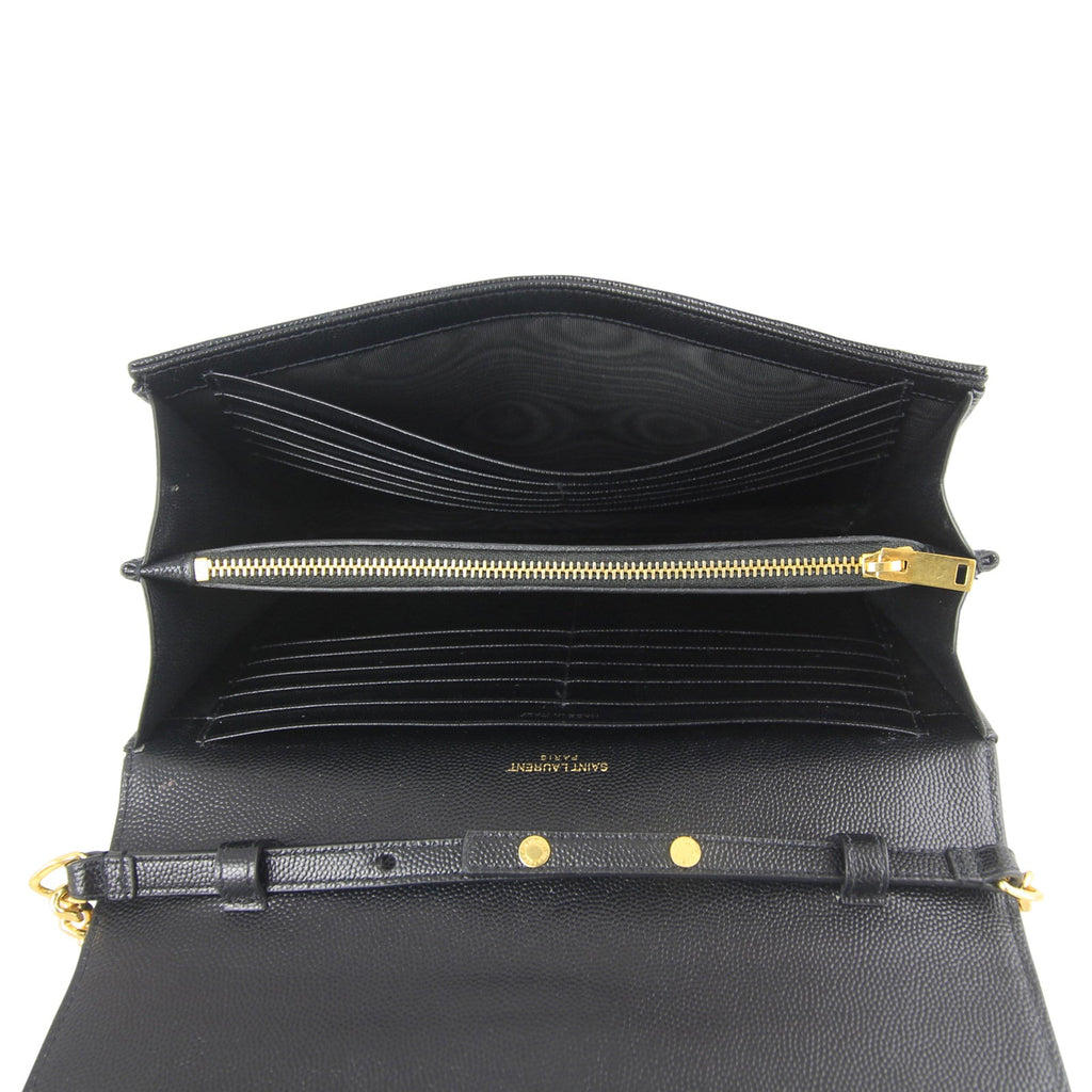 Saint Laurent Monogram Envelope Chain Wallet Medium