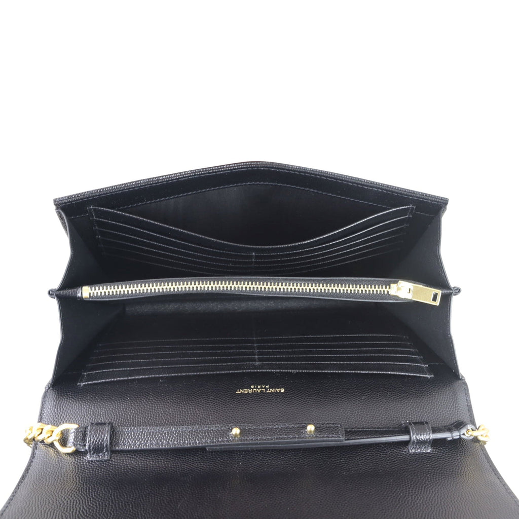 Saint Laurent Monogram Envelope Chain Wallet Medium