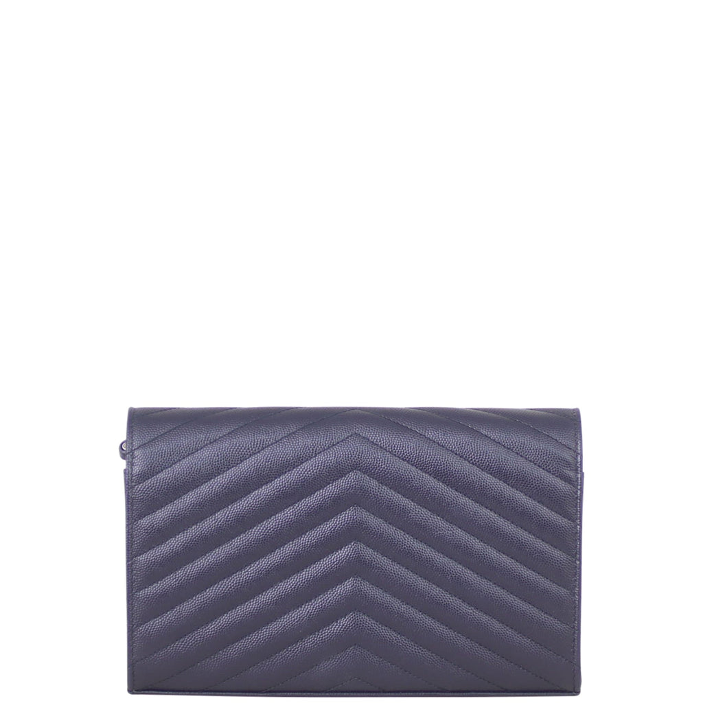 Saint Laurent Monogram Envelope Chain Wallet