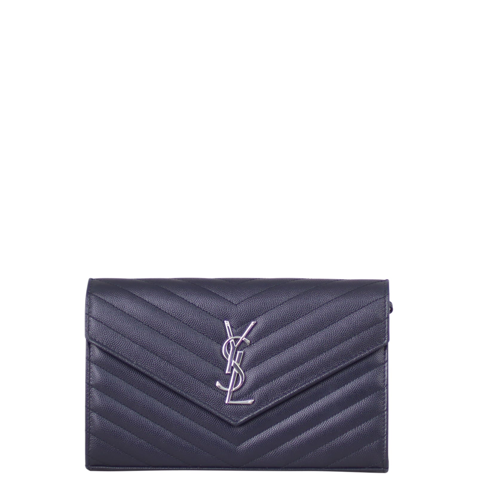 Saint Laurent Monogram Envelope Chain Wallet