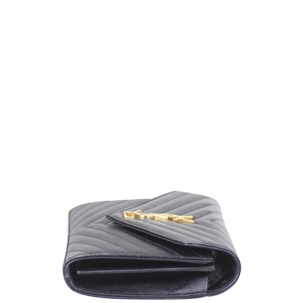 Saint Laurent Monogram Envelope Chain Wallet