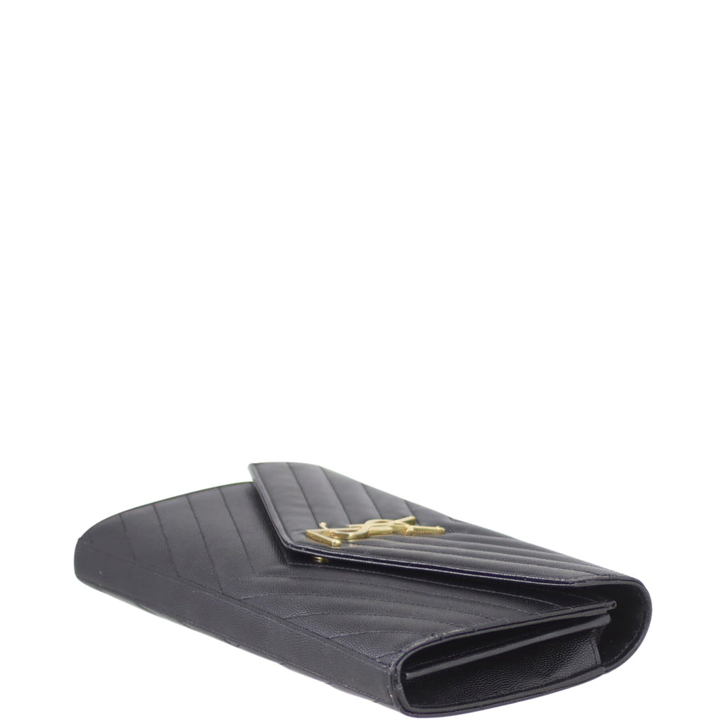 Saint Laurent Monogram Envelope Chain Wallet