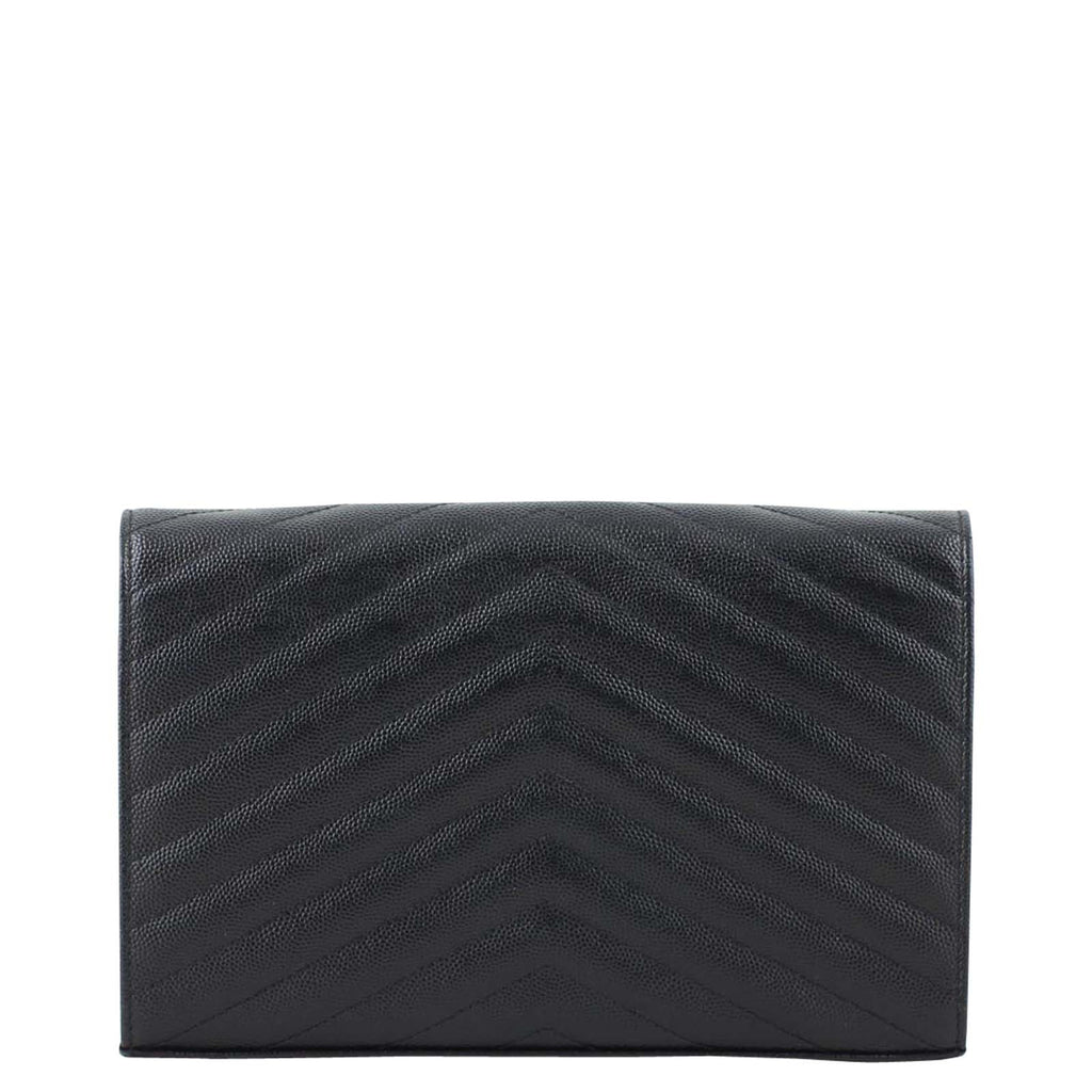 Saint Laurent Monogram Chain Wallet