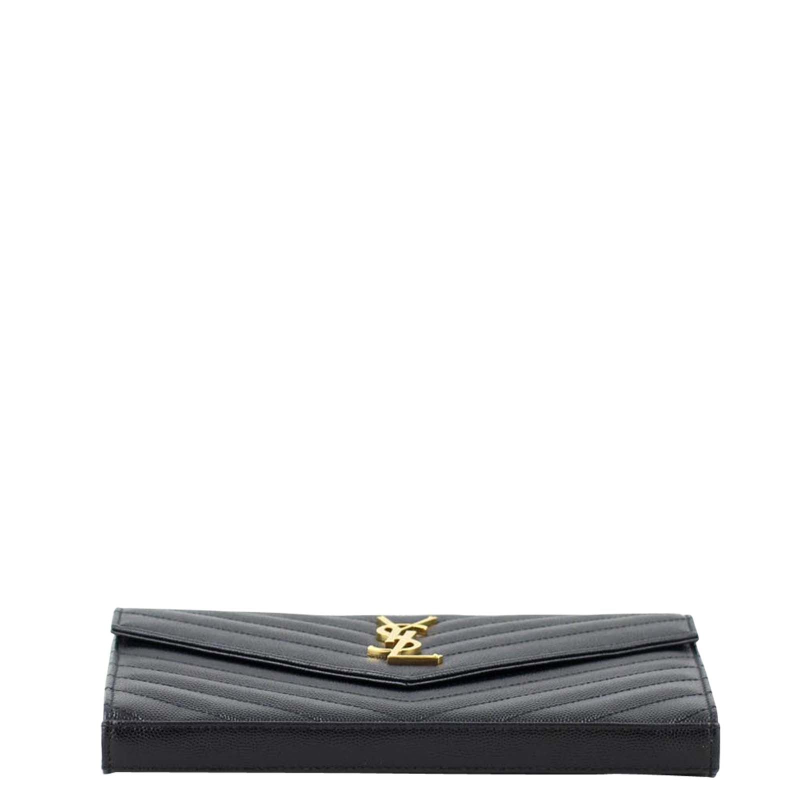 Saint Laurent Monogram Chain Wallet