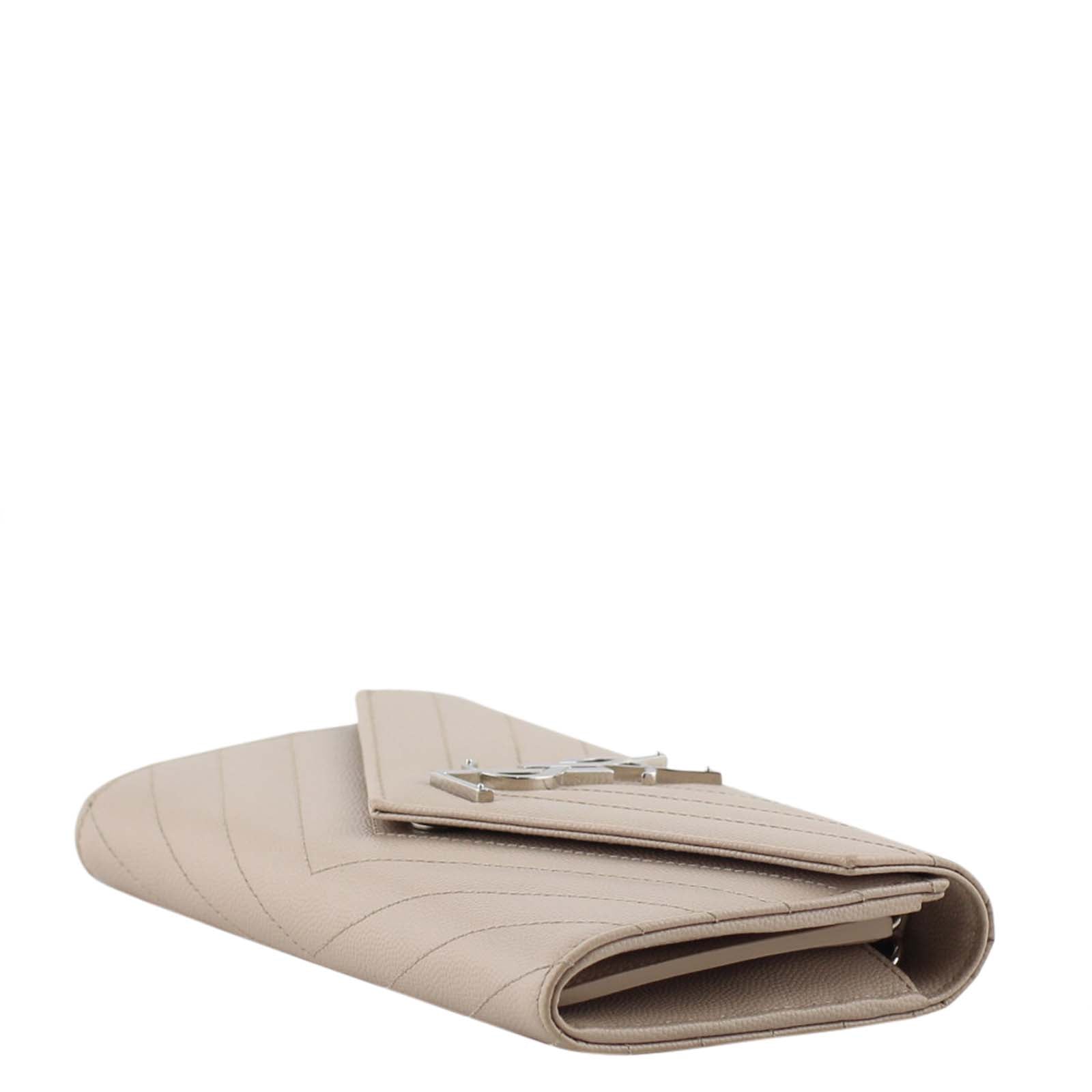 Saint Laurent Monogram Chain Wallet Small