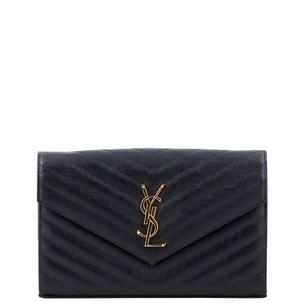 Saint Laurent Monogram Chain Wallet
