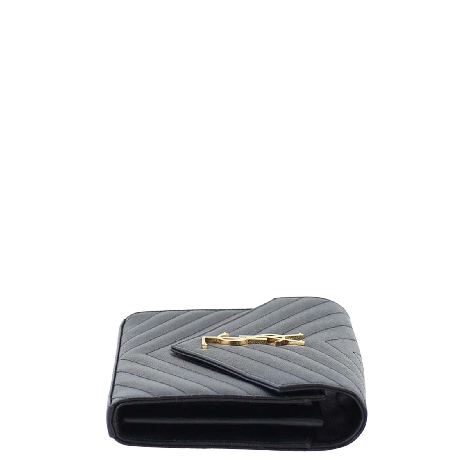 Saint Laurent Monogram Chain Wallet