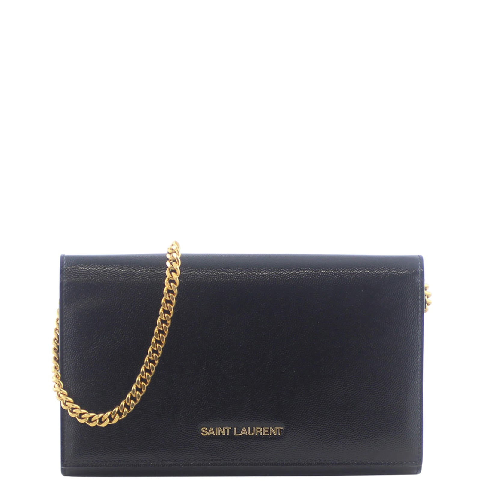 Saint Laurent Letters Chain Wallet