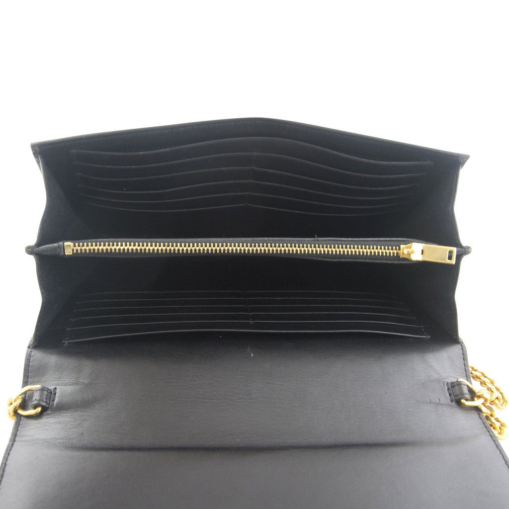 Saint Laurent Letters Chain Wallet