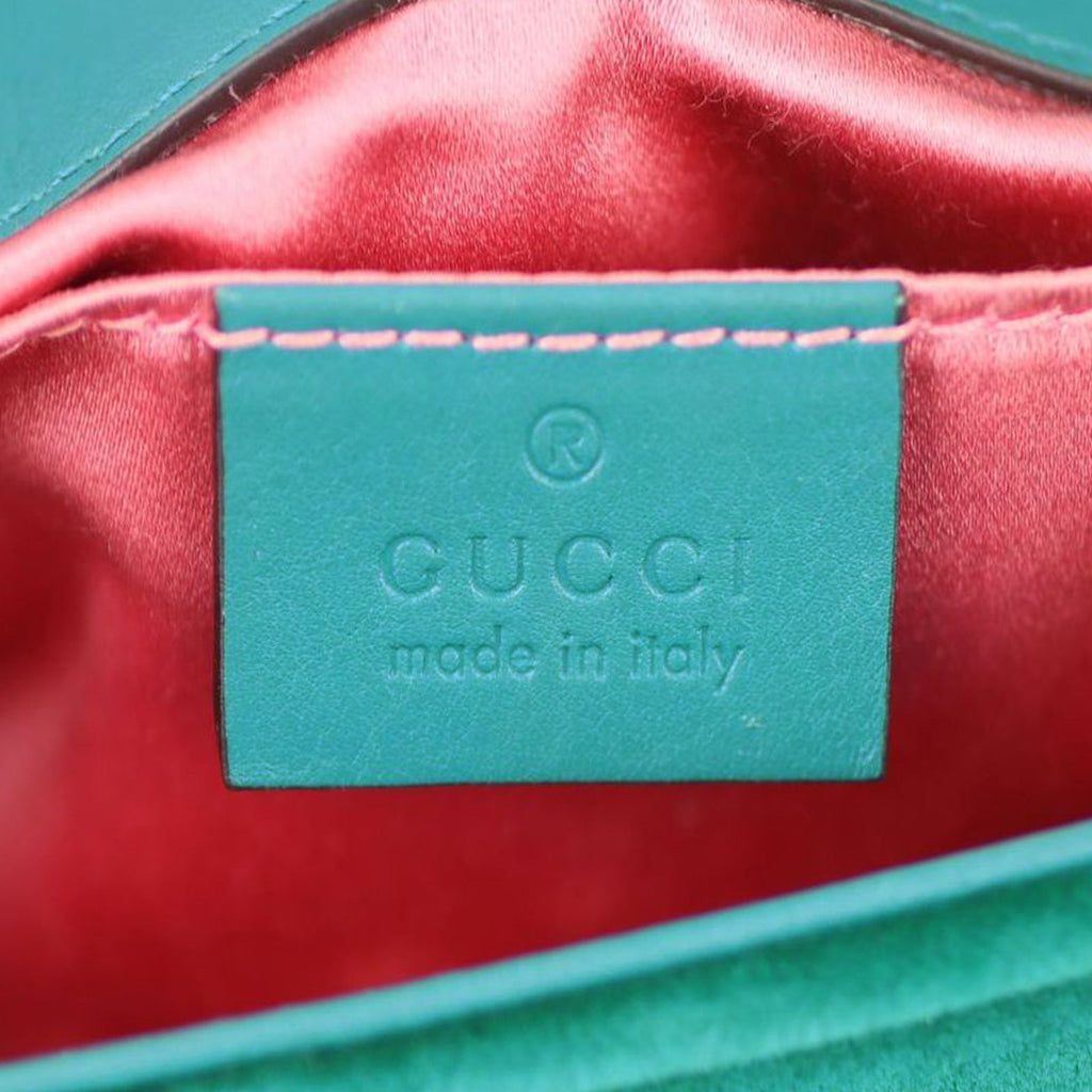 Gucci GG Marmont Velvet Mini Shoulder Bag