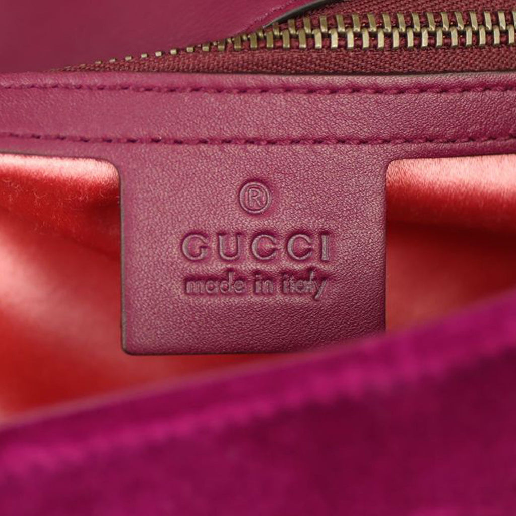 Gucci GG Marmont Velvet Small Shoulder Bag