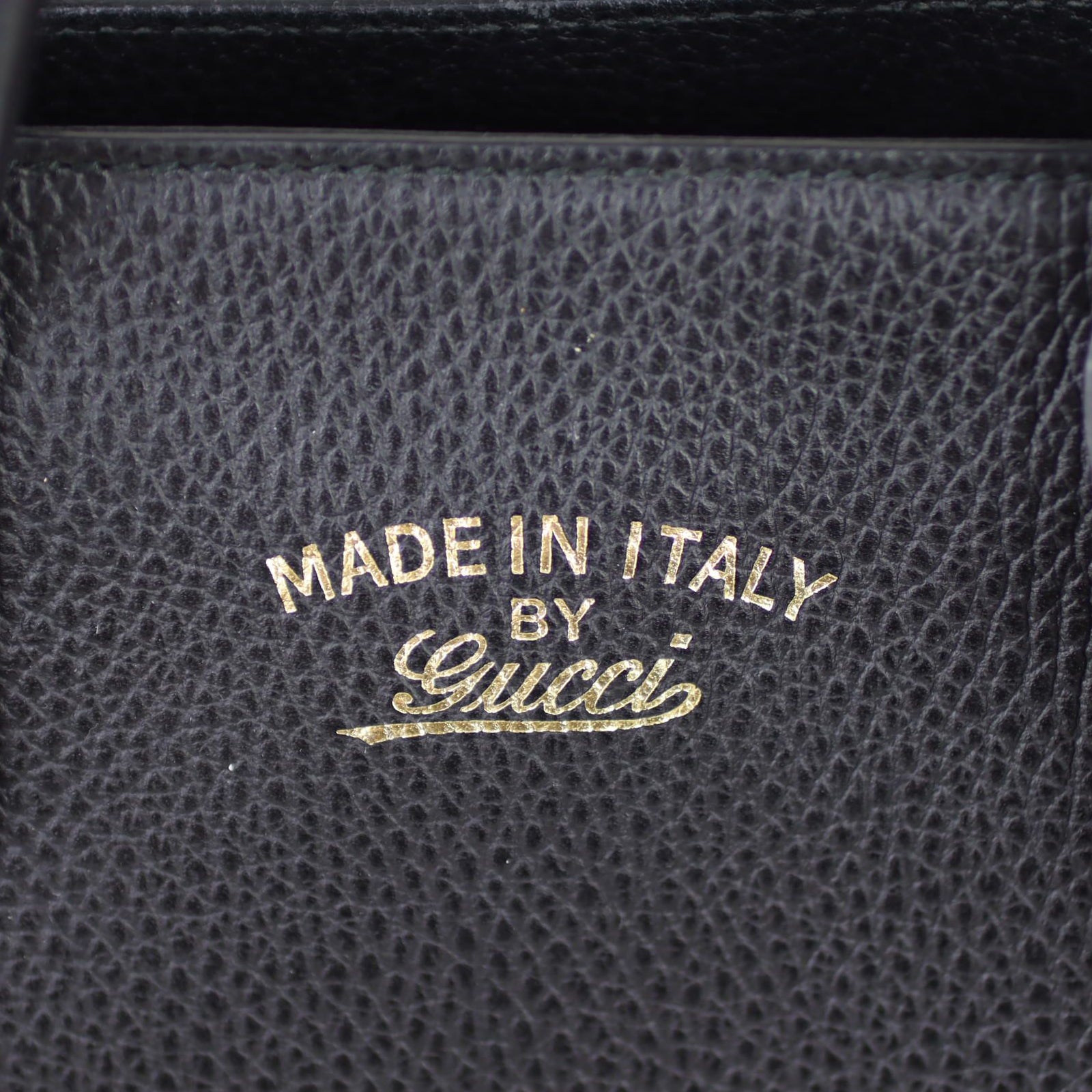 Gucci Swing Mini Leather Tote