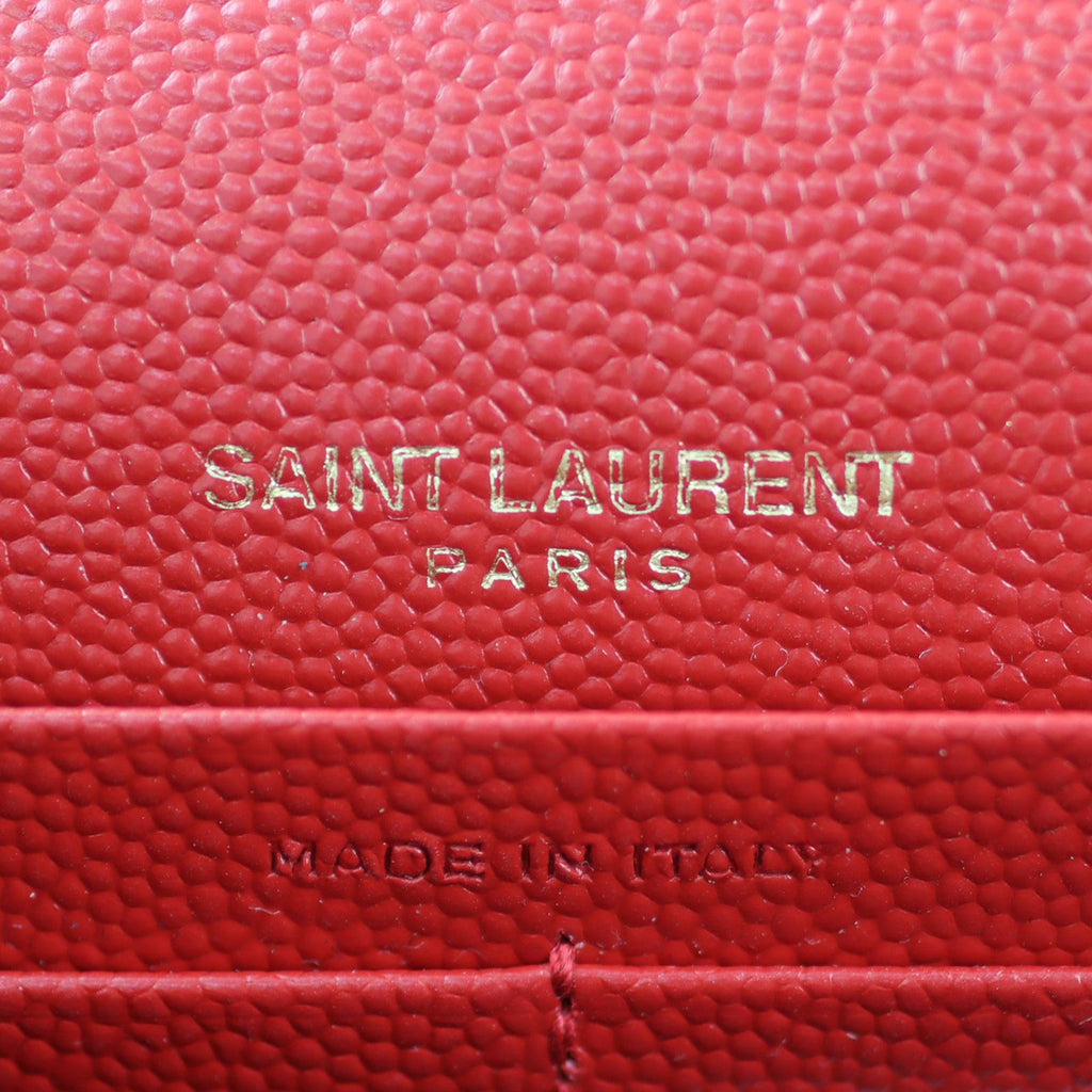 Saint Laurent Monogram Envelope Chain Wallet