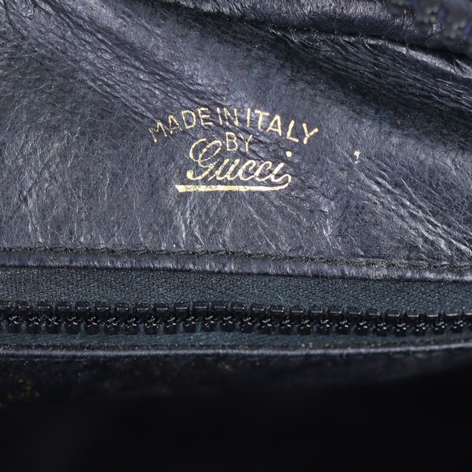 Gucci GG Vintage Leather Shoulder Bag