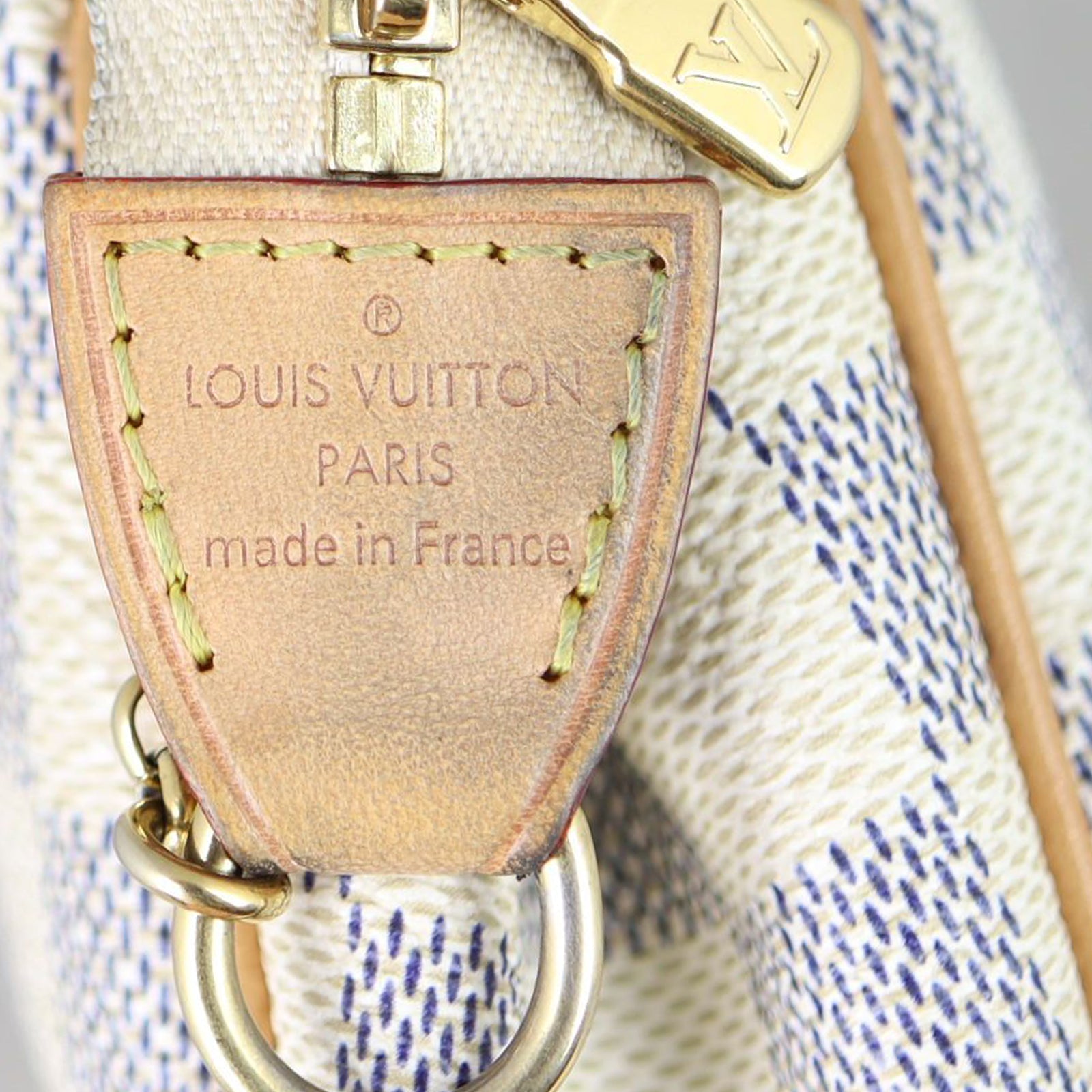 Louis Vuitton Eva Pochette Damier Azur