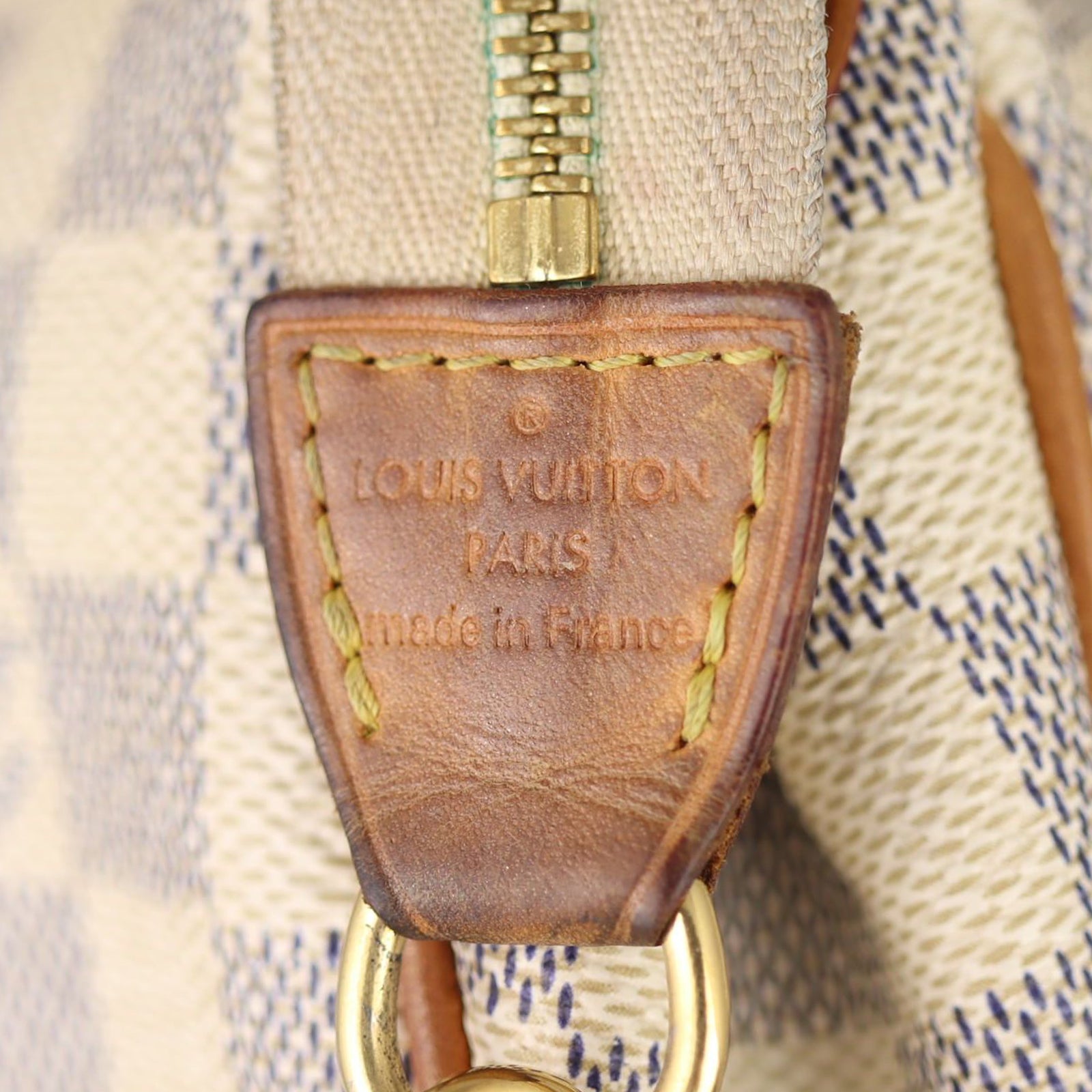 Louis Vuitton Eva Pochette Damier Azur